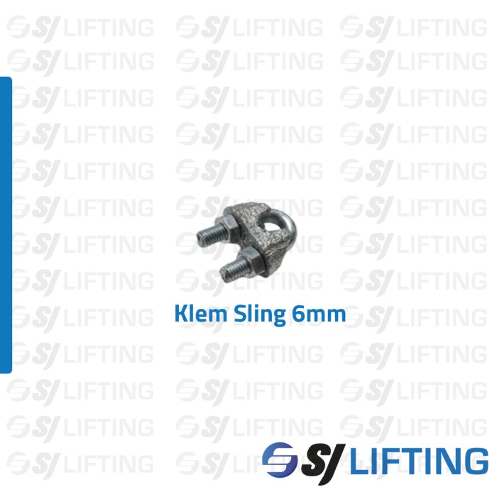 Klem Sling Kuku Macan 6mm