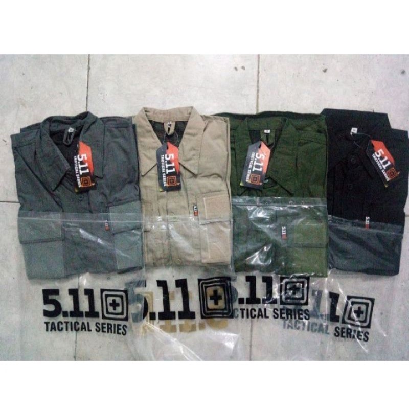 Kemeja Pria / Kemeja Tactical 511 Lengan Panjanga Hight Quality