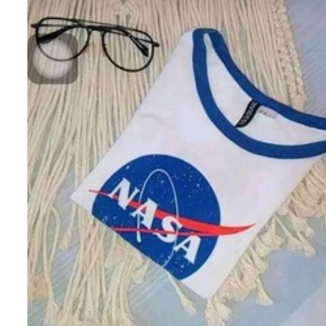 preloved h&m nasa crop