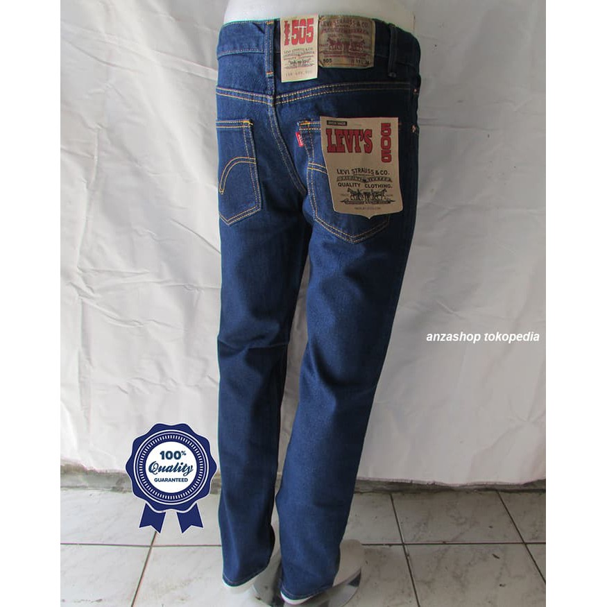 CELANA PRIA PANJANG ORIGINAL Celana Jeans Denim Bandung ANZ Standar/Regular Biowash 27-32 CO JEANS
