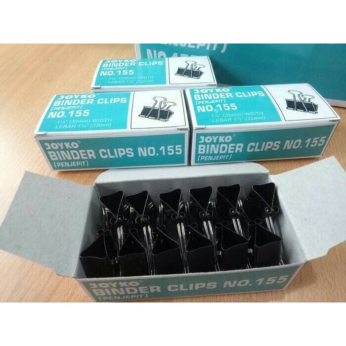 

Kusus Hari Ini Binder Clip 155 /Box Bergaransi