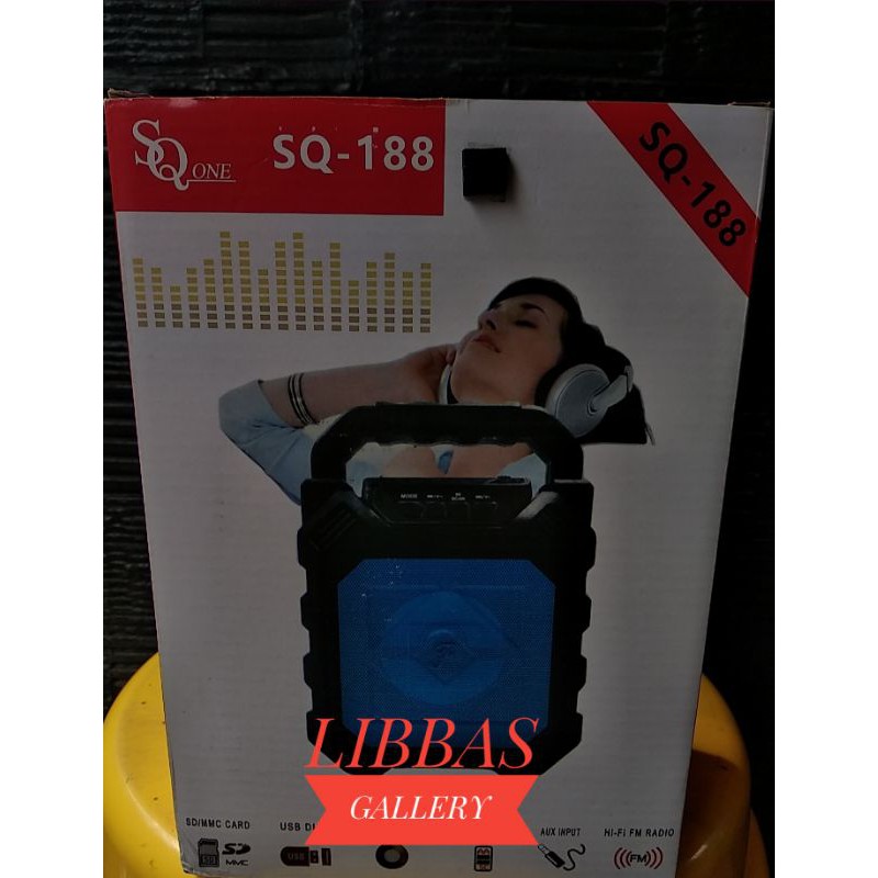 speaker portable SQ ONE SQ-188/speaker aktif/salon aktif/speaker blotooth