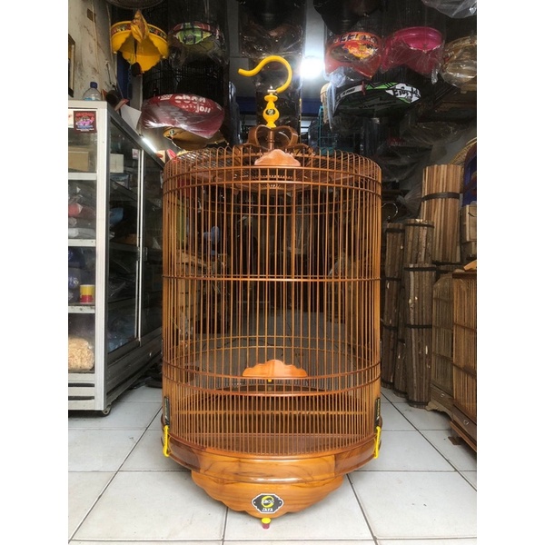 Sangkar Kandang Murai Ebod Kayu Jati