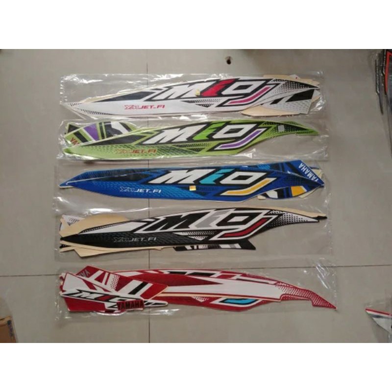 STRIPING STIKER LIS BODY MOTOR YAMAHA MIO J TAHUN 2013