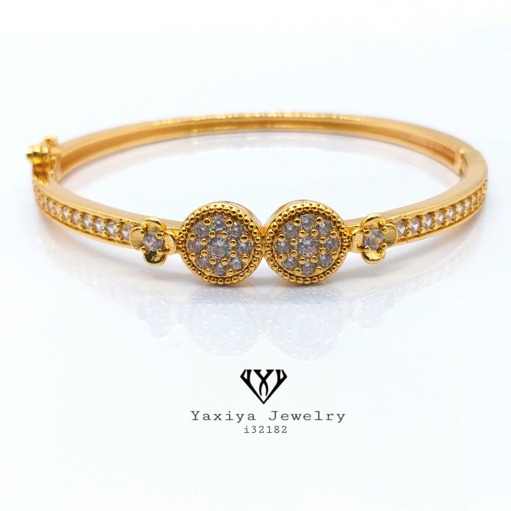 

Gelang Permata Perhiasan Lapis Emas yaxiya i32182