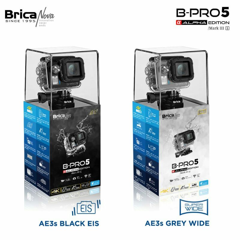 Brica B-Pro 5 AE3S Black / AE3S Grey Wide Action Camera