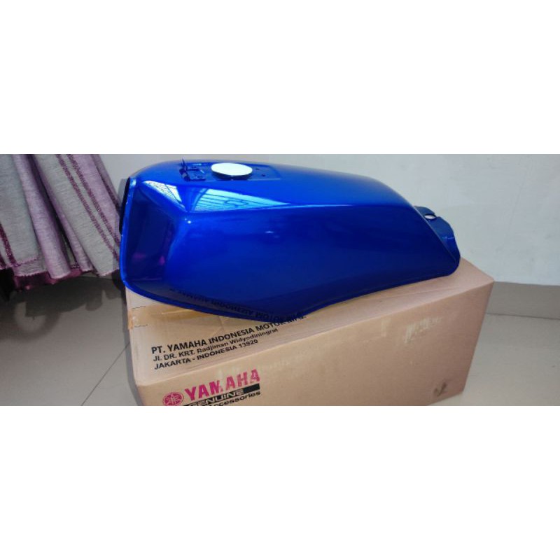 TANGKI BENSIN RX KING BIRU TANGKI RX KING BIRU ORI YAMAHA YGP