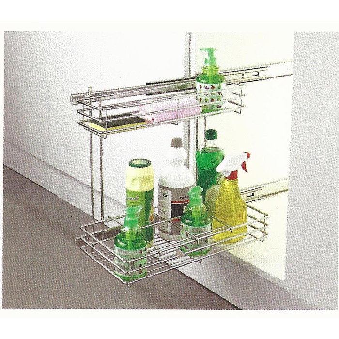 Rak Botol - Rak Botol Tarik 30Cm Stainless Vitco Xc 29061