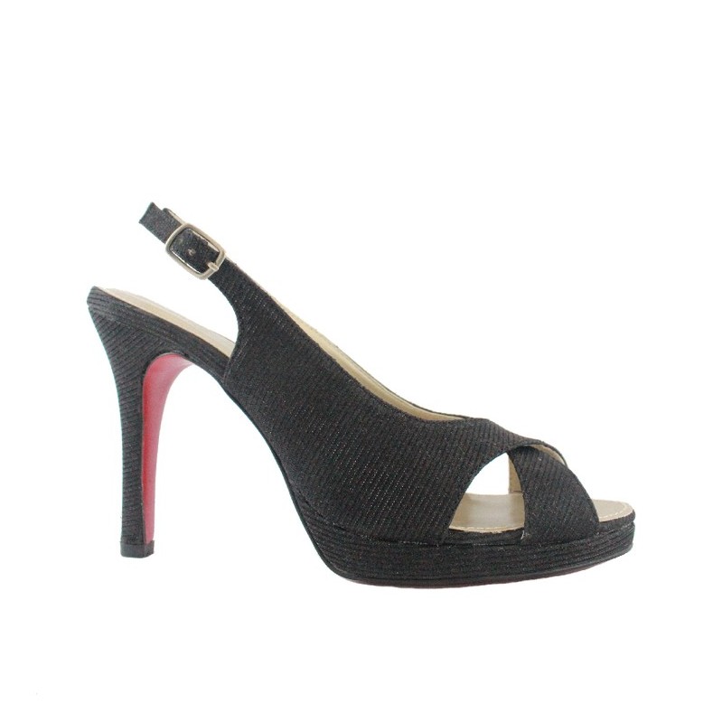 Stefania Baldo Eilish Heels Black