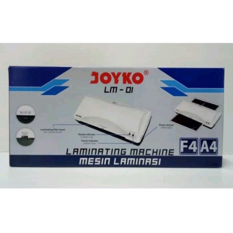 

JOYKO LM-01 SIZE A4 & F4 - MESIN LAMINATING - LAMINATOR LOW WATT LM01