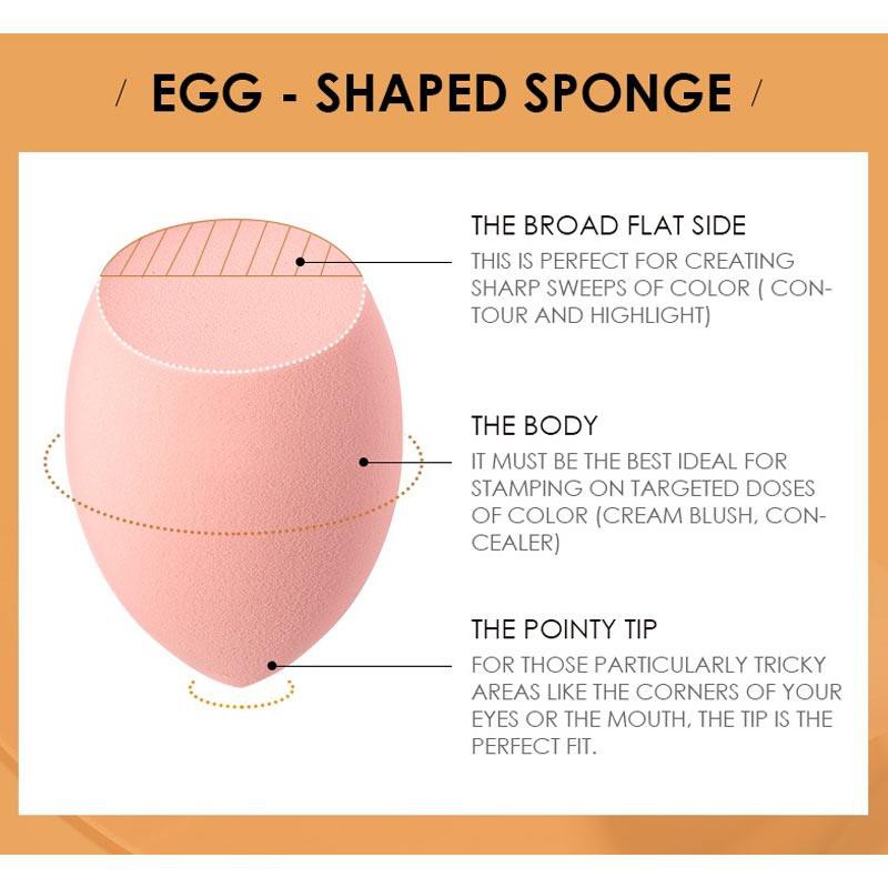 FA93 Focallure MAKE UP SPONGE Bebas Racun Bahan Latex