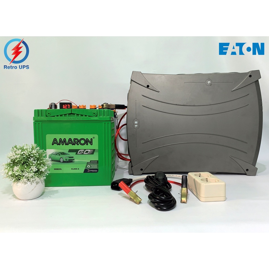 UPS Modifikasi Eaton Ellipse Max 850 24V Modif aki luar