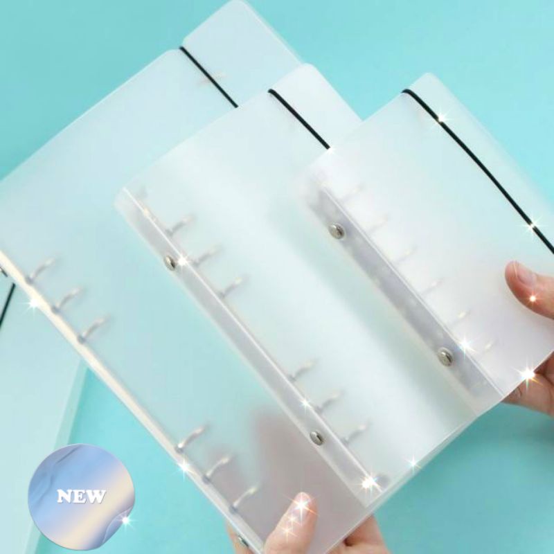 

SN187 Binder Transparan Matte A5/ A6/ A7 6 Lubang
