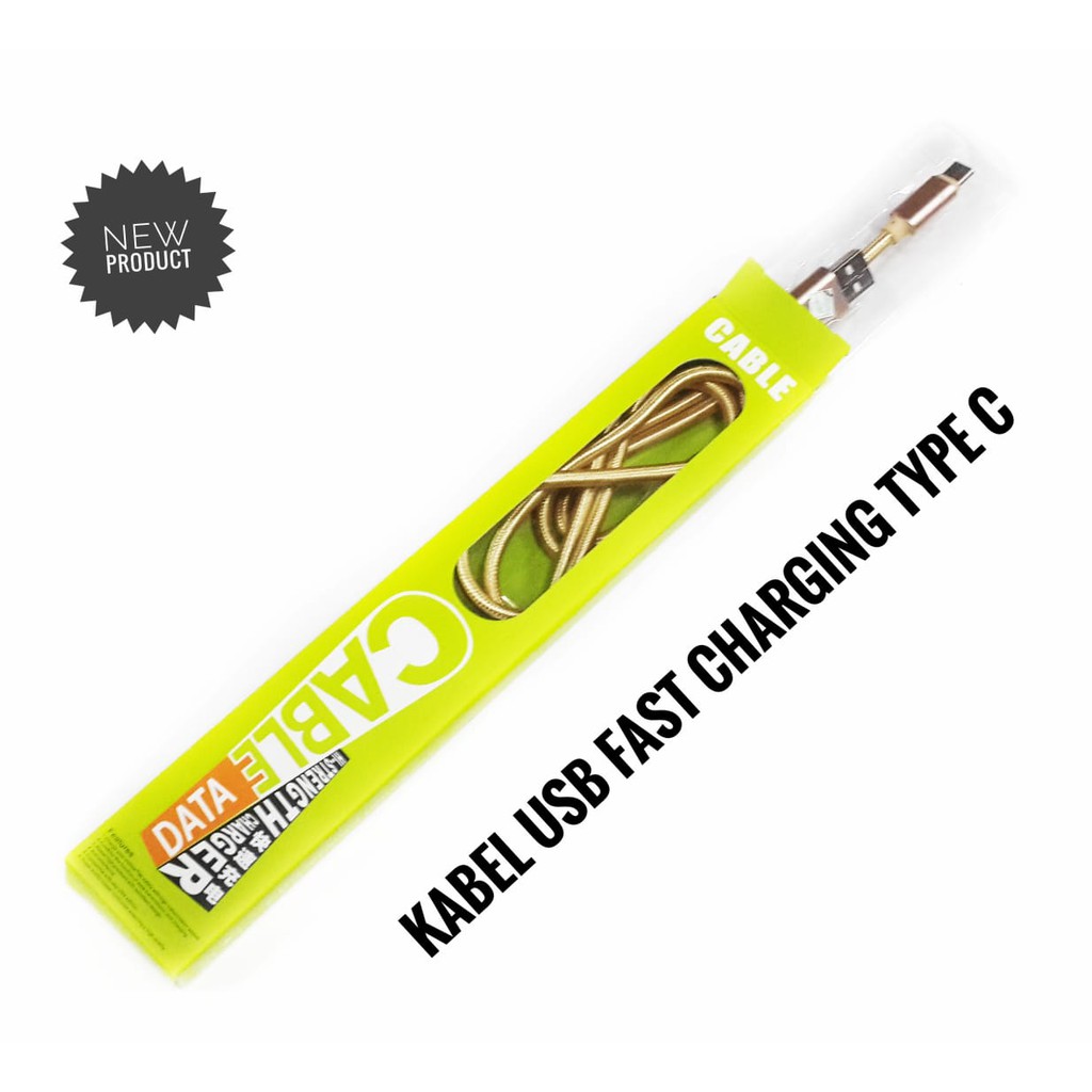 KABEL DATA USB FAST CHARGING TYPE C