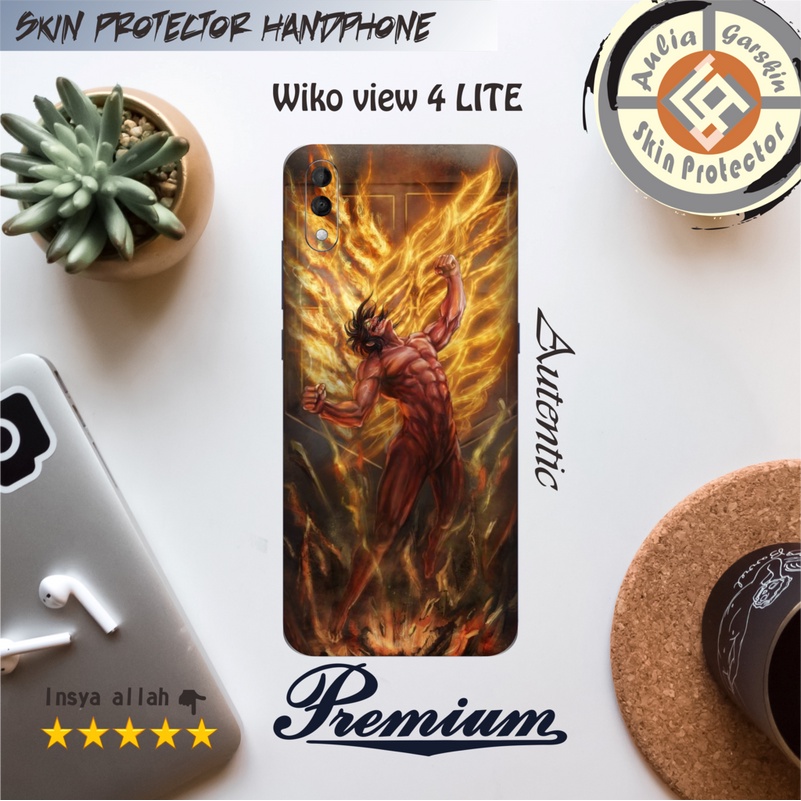 Garskin Hp Wiko View 4 Lite motif anime 3 - Free custom motif