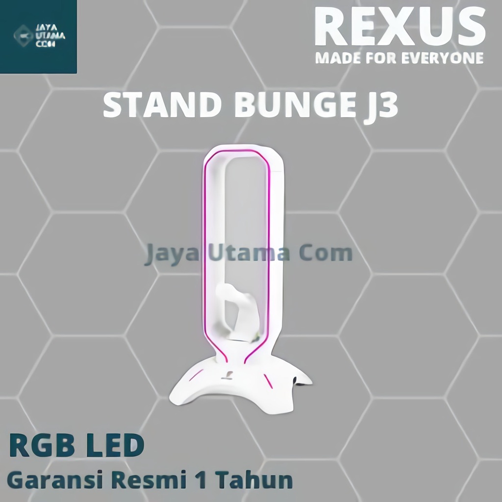 Rexus Headset Stand Bungee J3 RGB with USB Hub Original