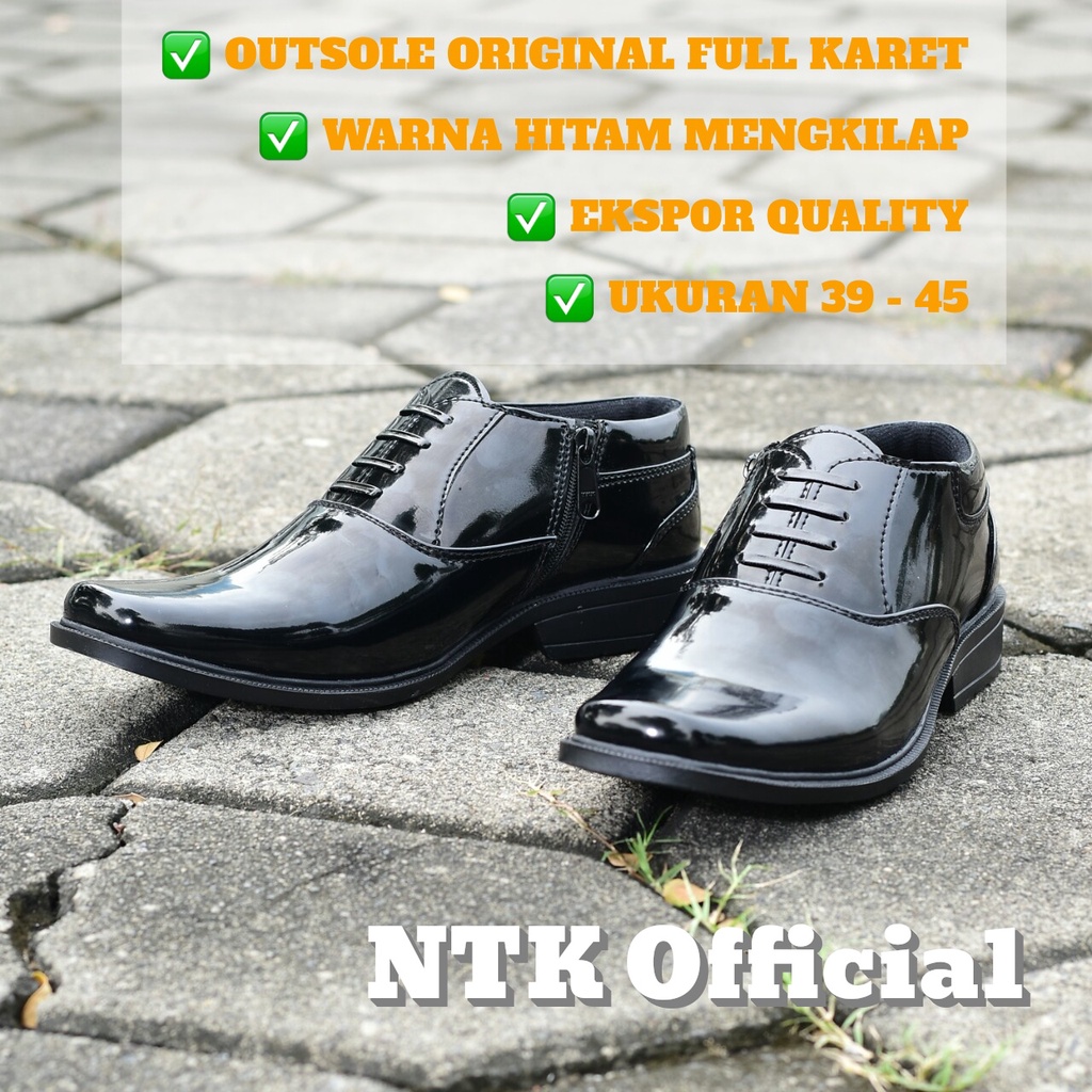 Sepatu Pantofel Formal Pria Original Berbagai Instansi / Pns / Kantoran - Ekspor Quality