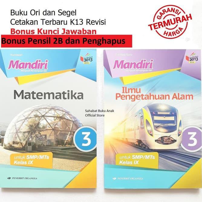 Kunci Jawaban Buku Mandiri Matematika Erlangga Kelas 9 Info Berbagi Buku