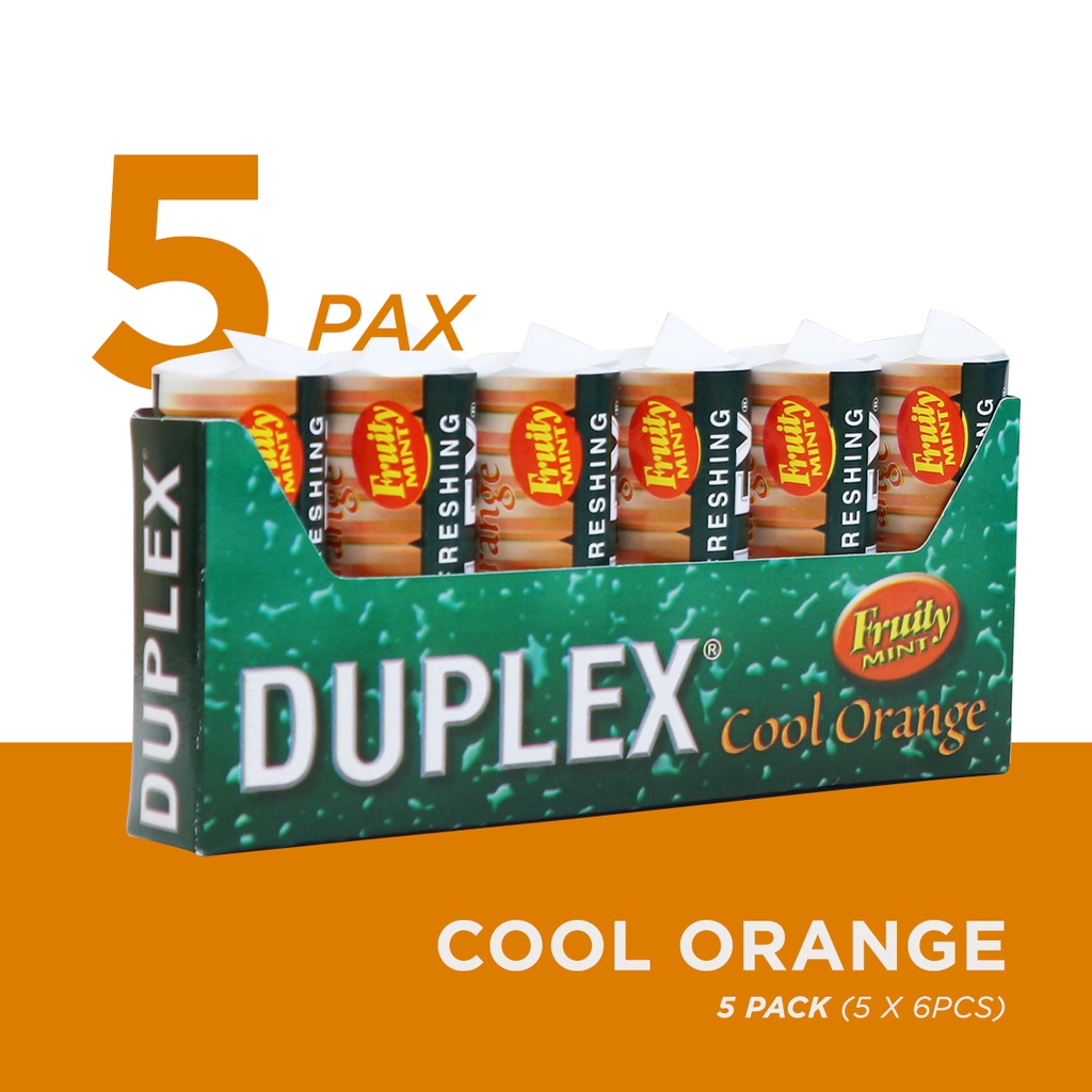 

Duplex Cool Orange - 5 Pack