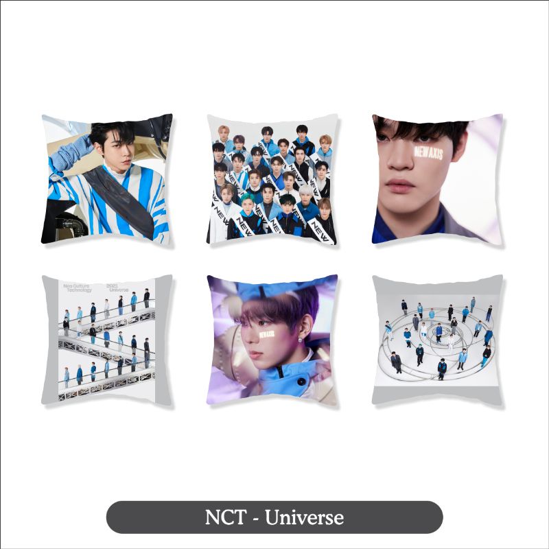 Bantal NCT 30x30 universe resonance