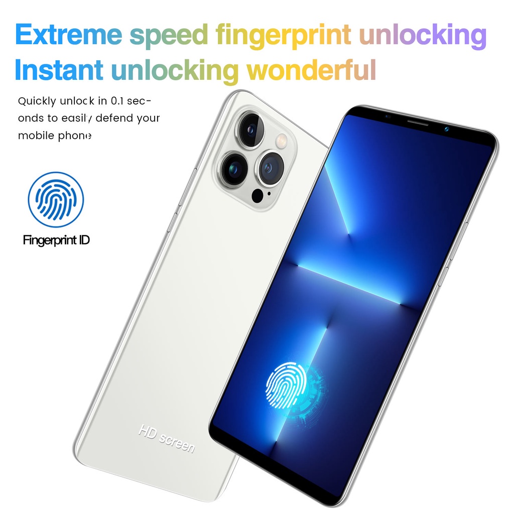 [HP Asli] Phone i13 Pro 12GB RAM + 512GB ROM 5G HP HD Kamera 5.5 Inci Layar Gaming Phone Gratis Pengiriman