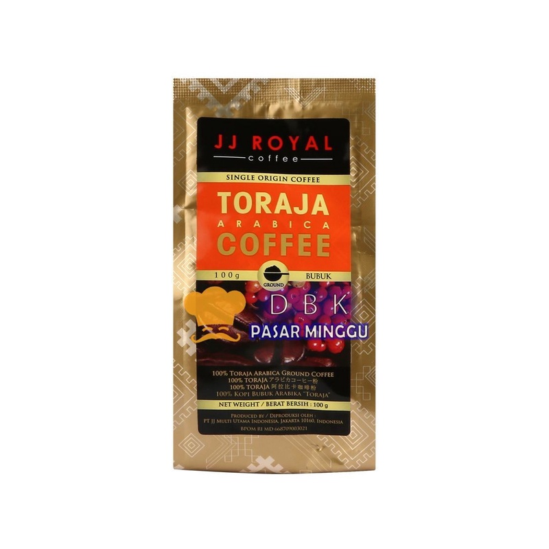 

KOPI JJ Royal Toraja 100% pure kopi bubuk arabica toraja low acid