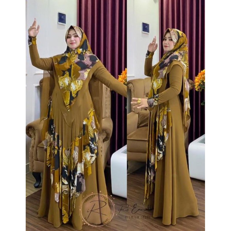 Set syar'i merona 100% Ori Irna Gallery