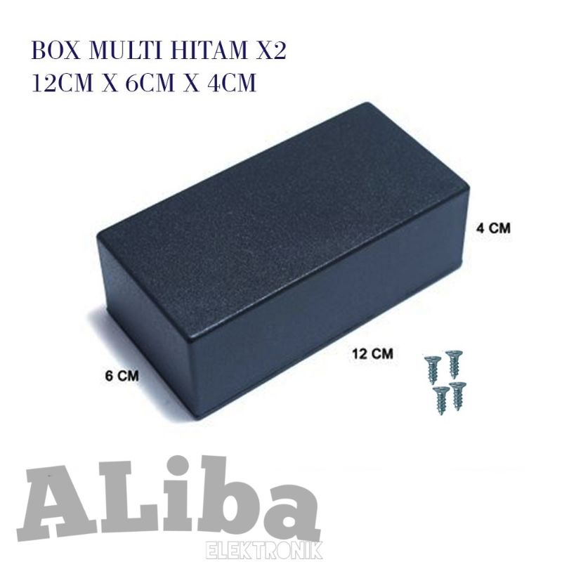 Box Rakitan X2 ukuran 12 x 6 x 4 cm