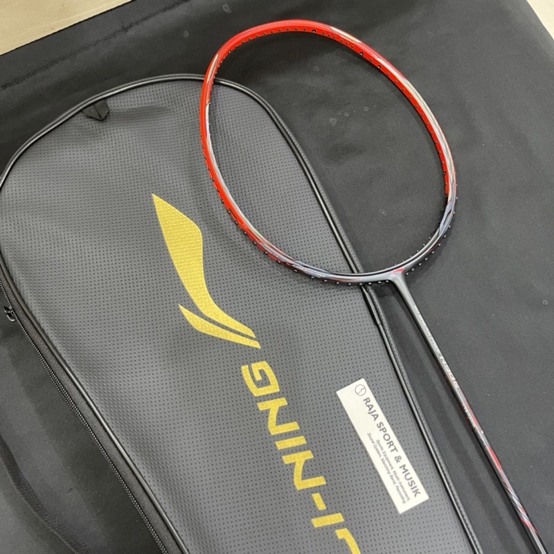 RAKET BADMINTON LINING N 90 IV 3D BREAKFREE - ORIGINAL BADMINTON RACKET - INCLUDE TAS N90