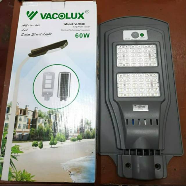 Lampu PJU tenaga Surya 60 watt