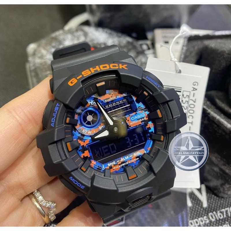 CASIO G-SHOCK アナデジ GA-700CT deaflink.com