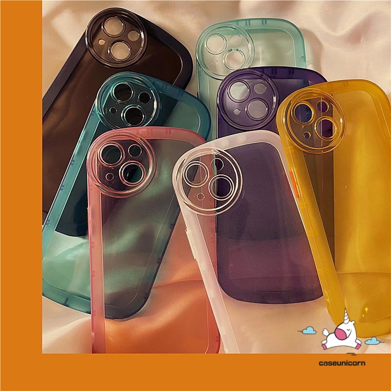 Soft Case TPU Transparan Shockproof Cover OPPO A15 A76 A96 A16 A95 A74 A54 A95 5G A12 A5S A7 A53 A33 Reno 5Z 6 5G A16s A36 A11 A35