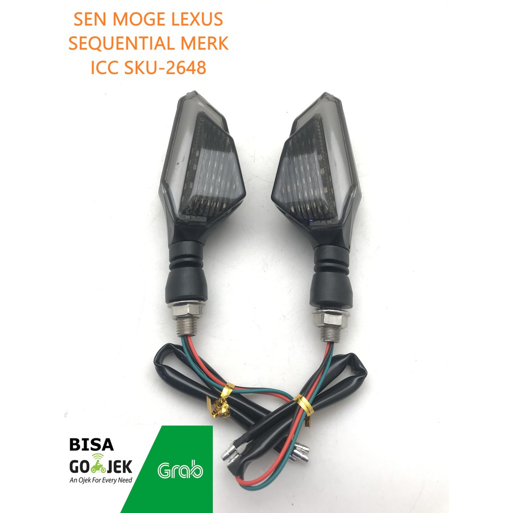 LAMPU LED SEIN MOGE LEXUS SEQUENTIAL MERK ICC I LED SEN MOGE DUAL COLOUR SKU-2648