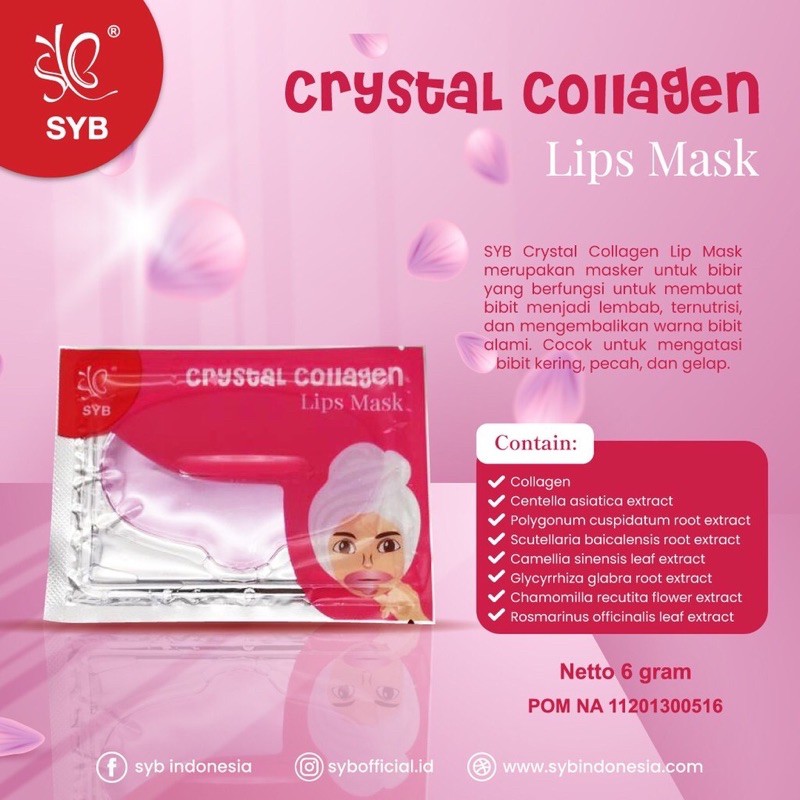 SYB Masker Bibir Collagen Lip Mask