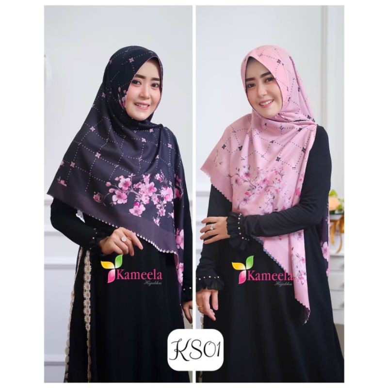 Khimar Scarf Istri Sultan by Kameela Hijabku