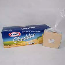 

KEJU KRAFT CHEDDAR Repack Potongan 245 - 255 gr keju cheddar