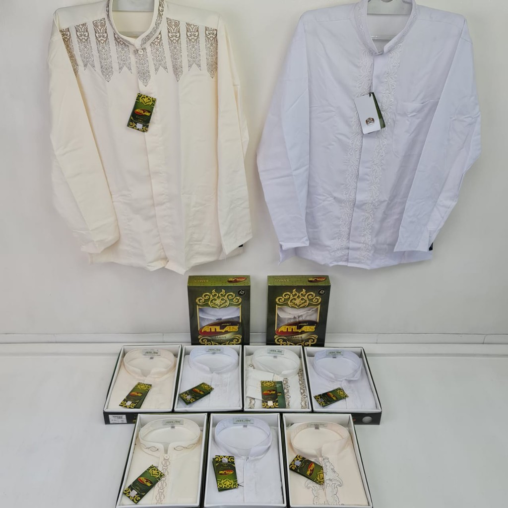 BAMUS ATLAS UNIVERSALPutih Lengan Panjang