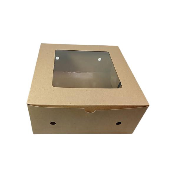 

Dus Laminasi Brown Kraft 25X25X12 Isi 10Pcs 100