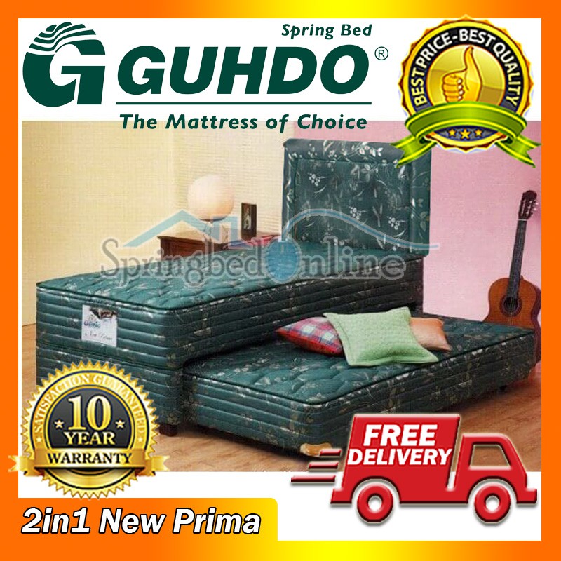 Springbed 2in1 Guhdo New Prima 100x200 Hb Sandaran Prospine