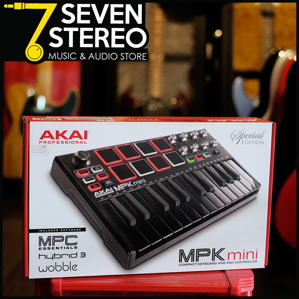 AKAI MPK MINI LIMITED BLACK EDITION USB KEYBOARD CONTROLLER MK2