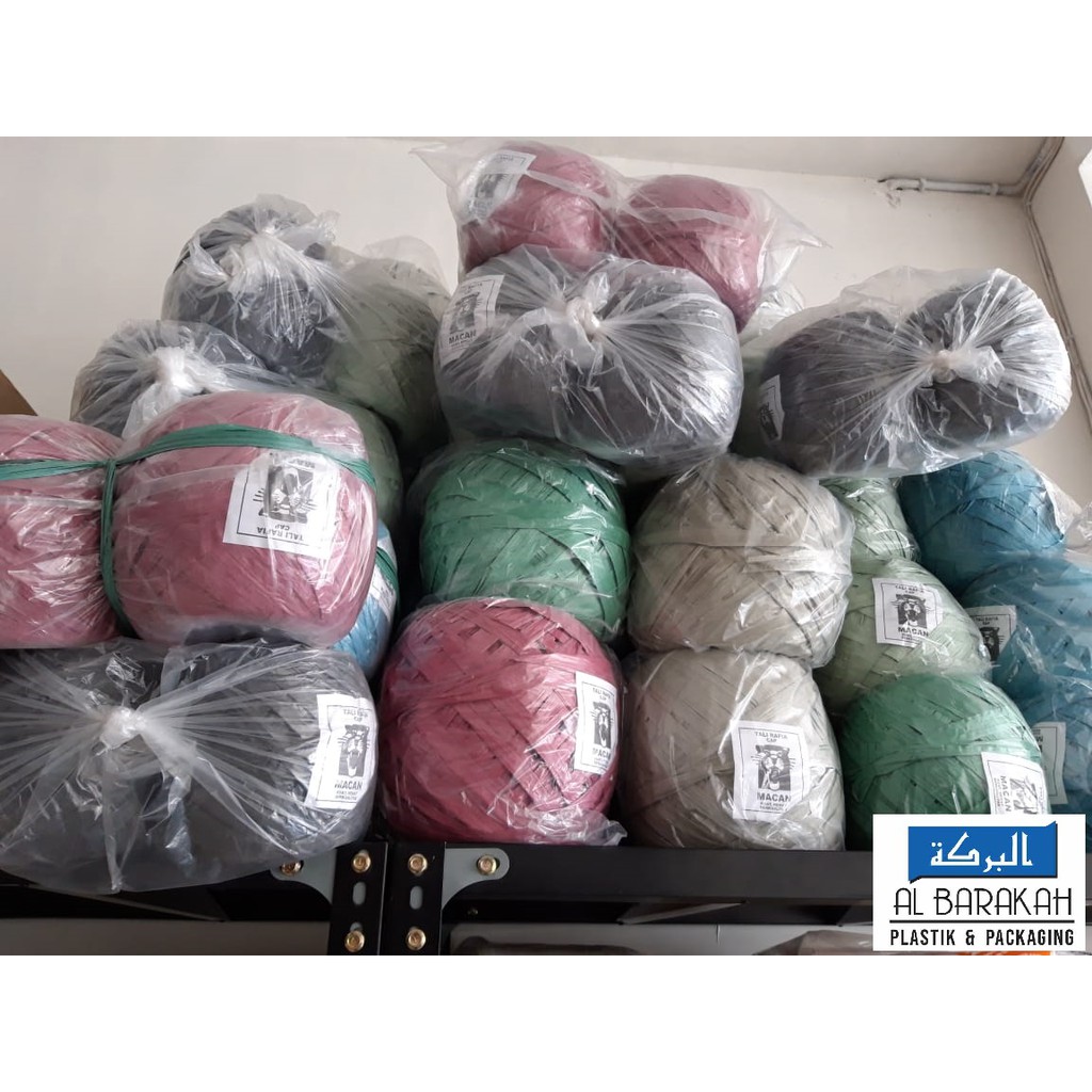 

Tali Plastik Atom Tanggung Warna Warni 1/4 kg, 1/2 kg, 1 kg | Al Barakah Plastik