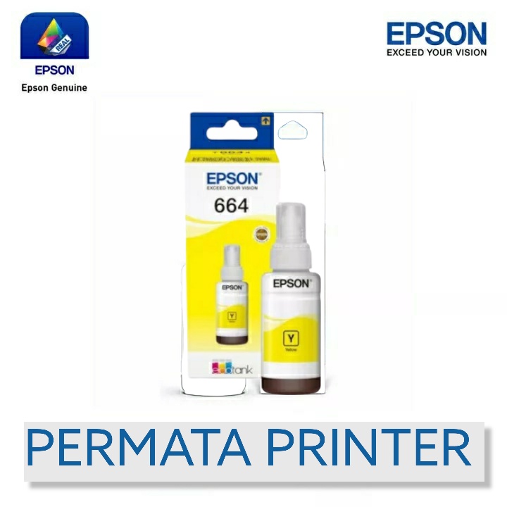 TINTA EPSON 664 ORIGINAL -  YELLOW