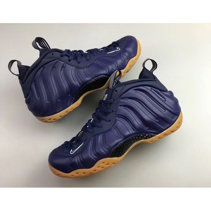 SEPATU SNEAKER BASKET PRIA WANITA NIKE FOAMPOSITE ONE MIDNIGHT PREMIUM
