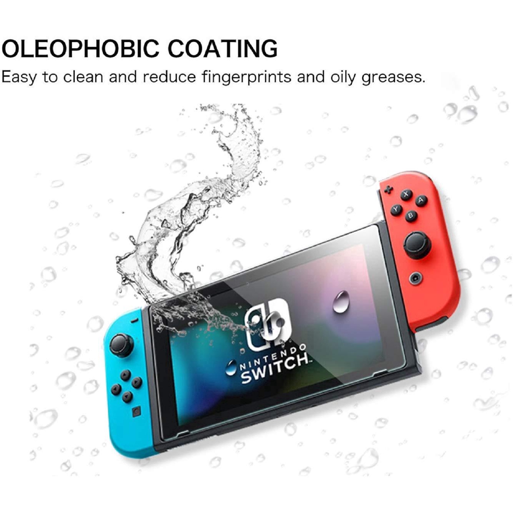 Pelindung Layar Tempered Glass 9H untuk Nintendo Switch