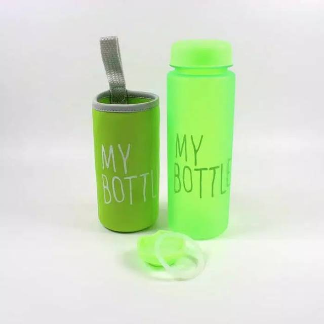 Botol minum MY BOTTLE pouch busa New warna /infused water botol minum plastik