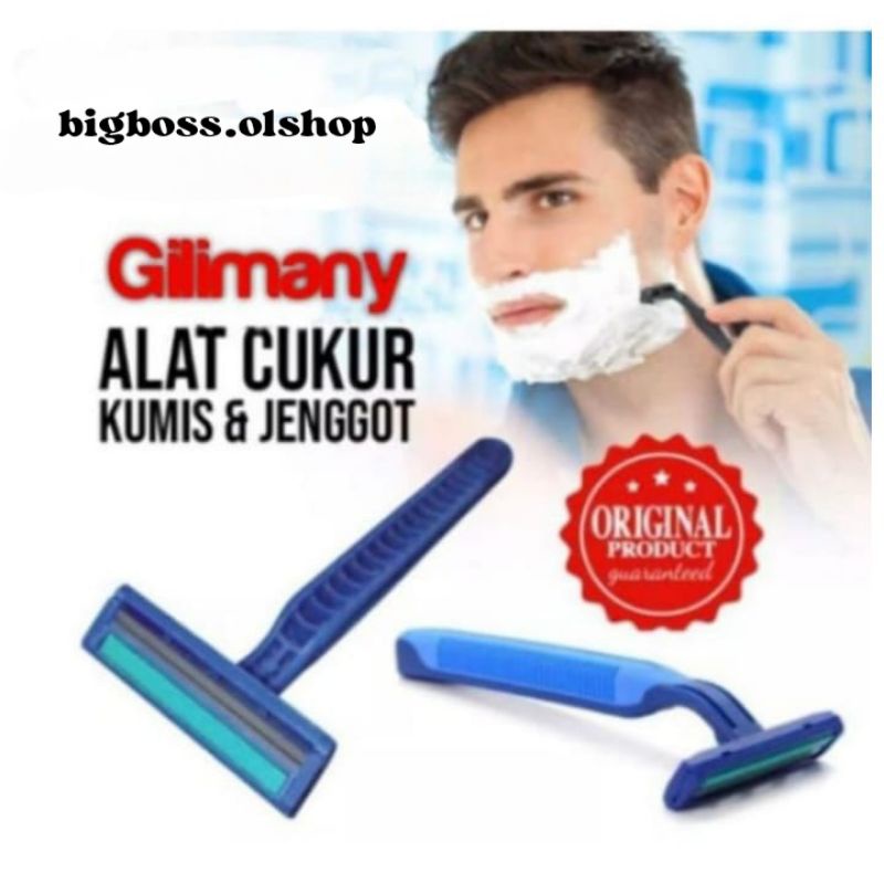 Alat Cukur Jenggot/ Cukuran Jenggot Shaving Tools/Kerikan 2 Mata Pisau