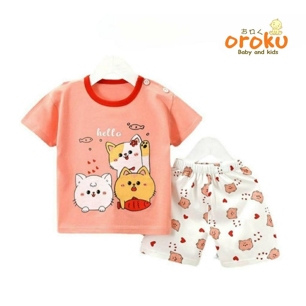 CL SUMMER SETELAN PENDEK ANAK / SETELAN ANAK