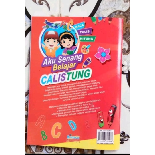 ORI buku aku senang belajar calistung untuk anak usia dini penerbit bintang Indonesia