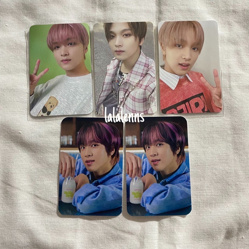 Photocard Haechan slowacid chilling cinema dream md baker