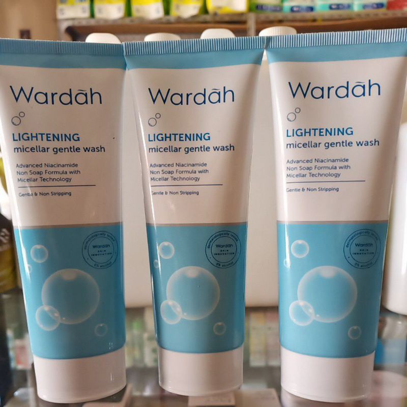 Sabun wajah Wardah Lightening micellar gentle wash